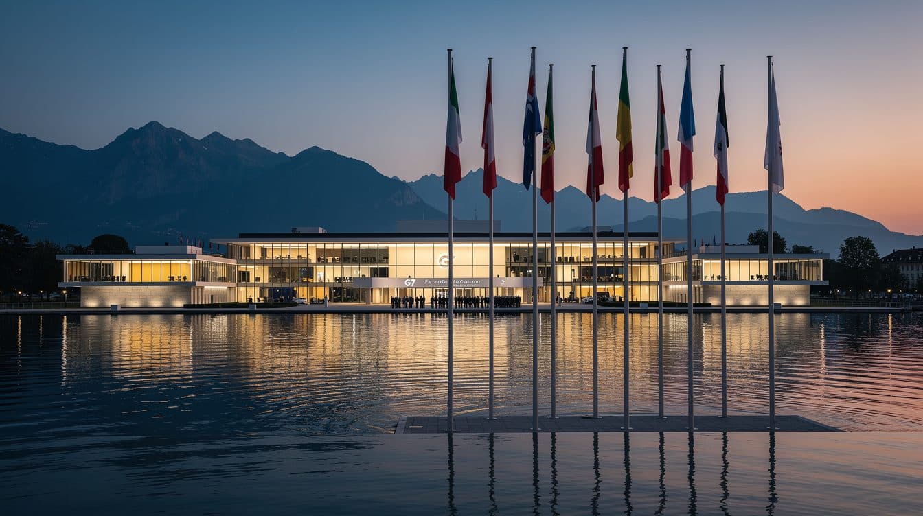 G7-Gipfel am Genfersee: Was die wichtigsten Staatschefs gerade besprechen