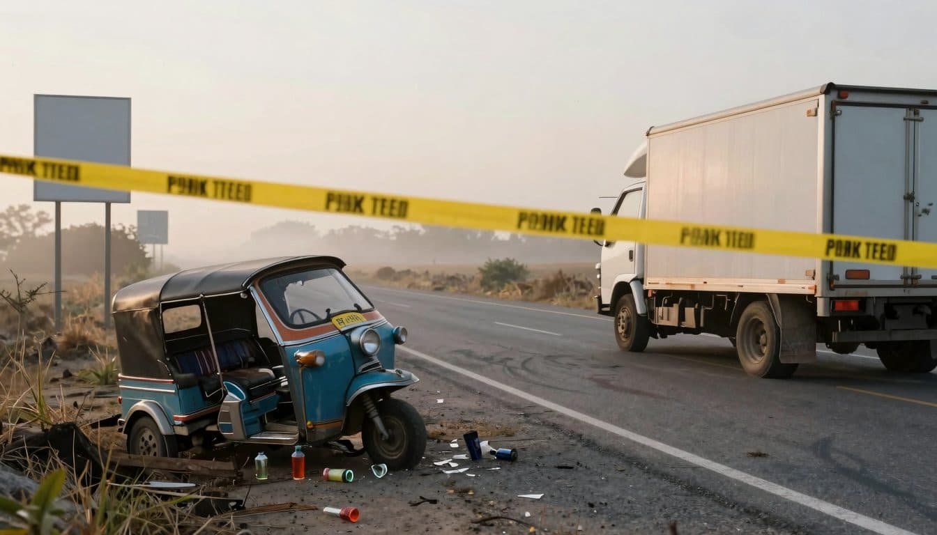 Tuk-Tuk-Crash in Niederösterreich: 18-Jähriger in Lebensgefahr