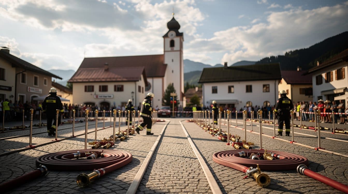 Feuerwehr-Wettkampf in Oberndorf: 99 Gruppen kämpften um den Titel