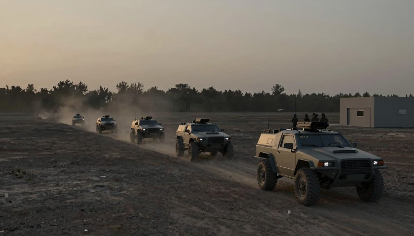 Roboter auf Rädern: So helfen US-Fahrzeuge in der Ukraine