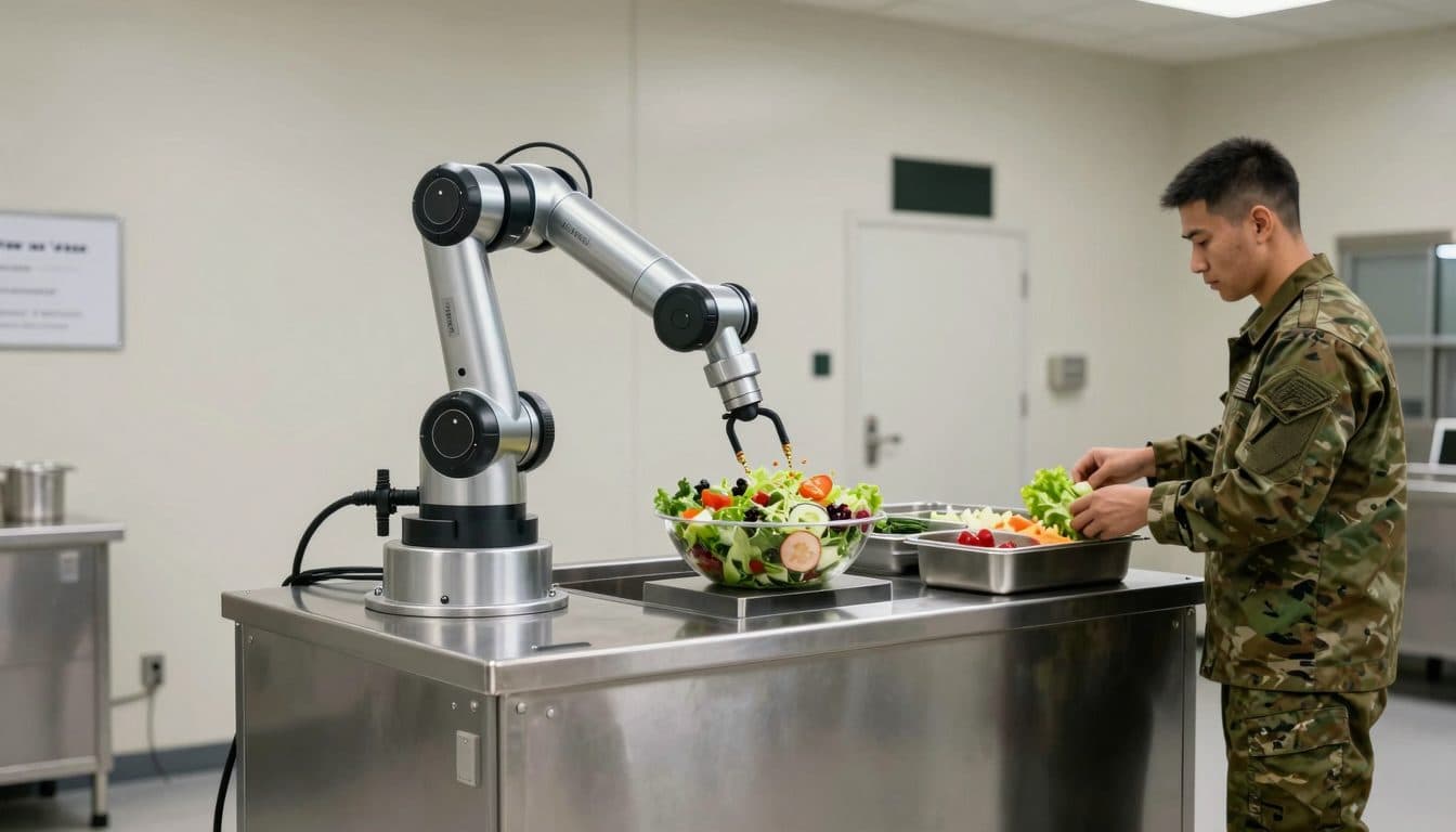 Roboter-Küche aus Hamburg beliefert jetzt Soldaten in Texas