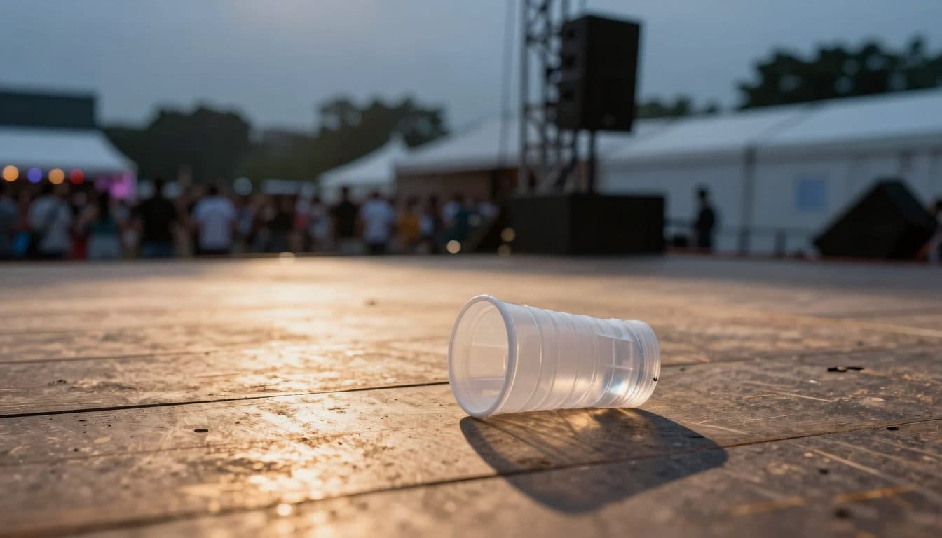 Becherwurf bei Konzert: Sängerin Isi Glück ist sauer