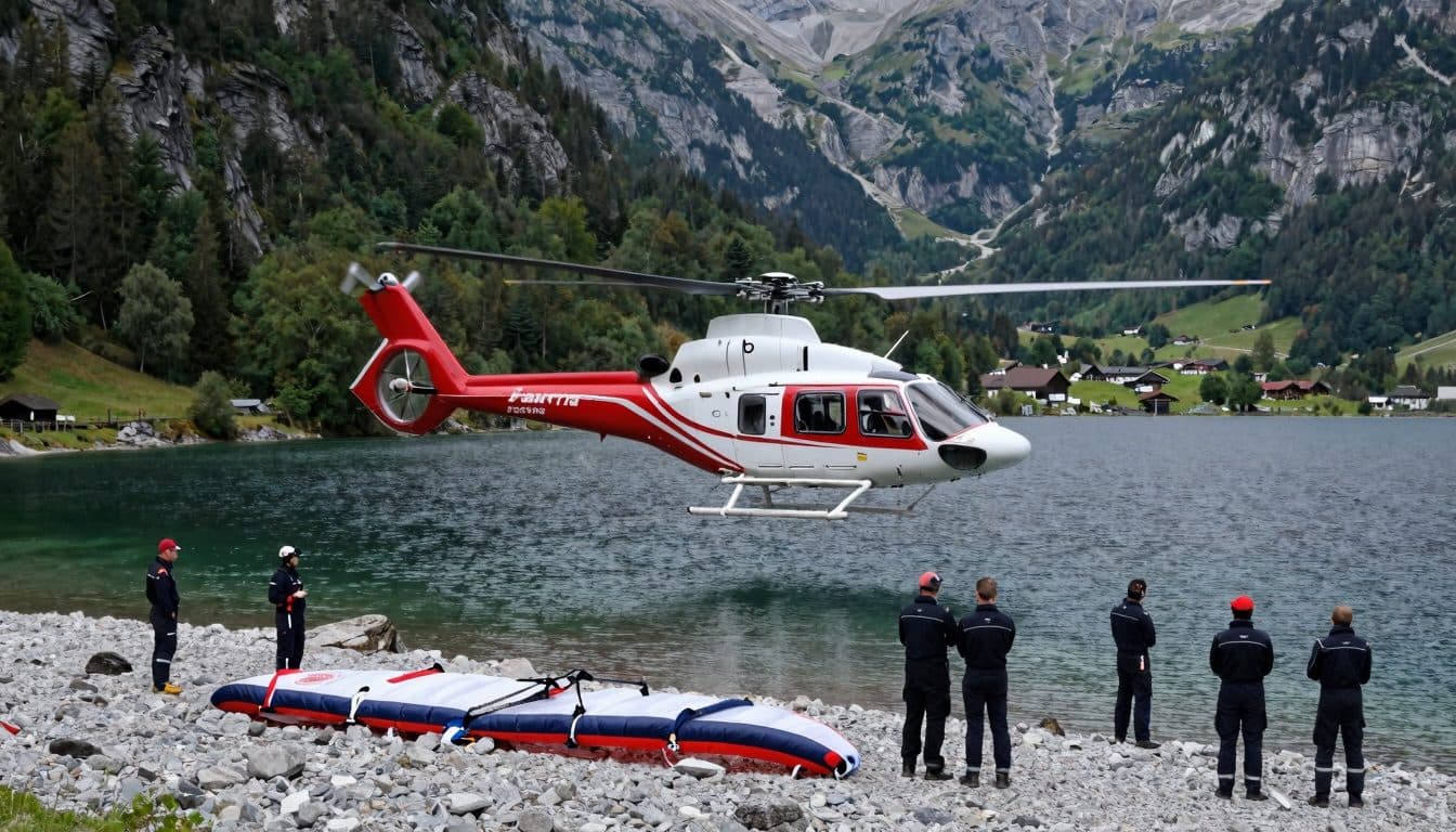 Paragleiter stürzt in den Achensee – Zeugen helfen sofort