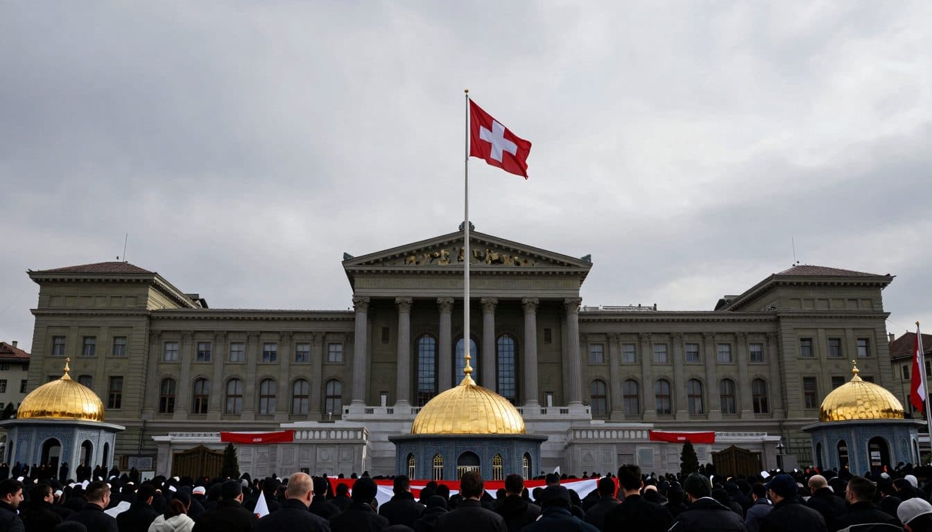 Trauer im Iran und eine Flagge auf Halbmast in der Schweiz