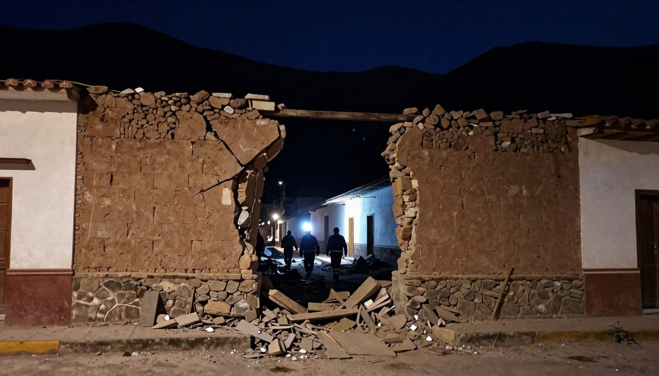 Erdbeben in Peru: Mindestens ein Mensch stirbt