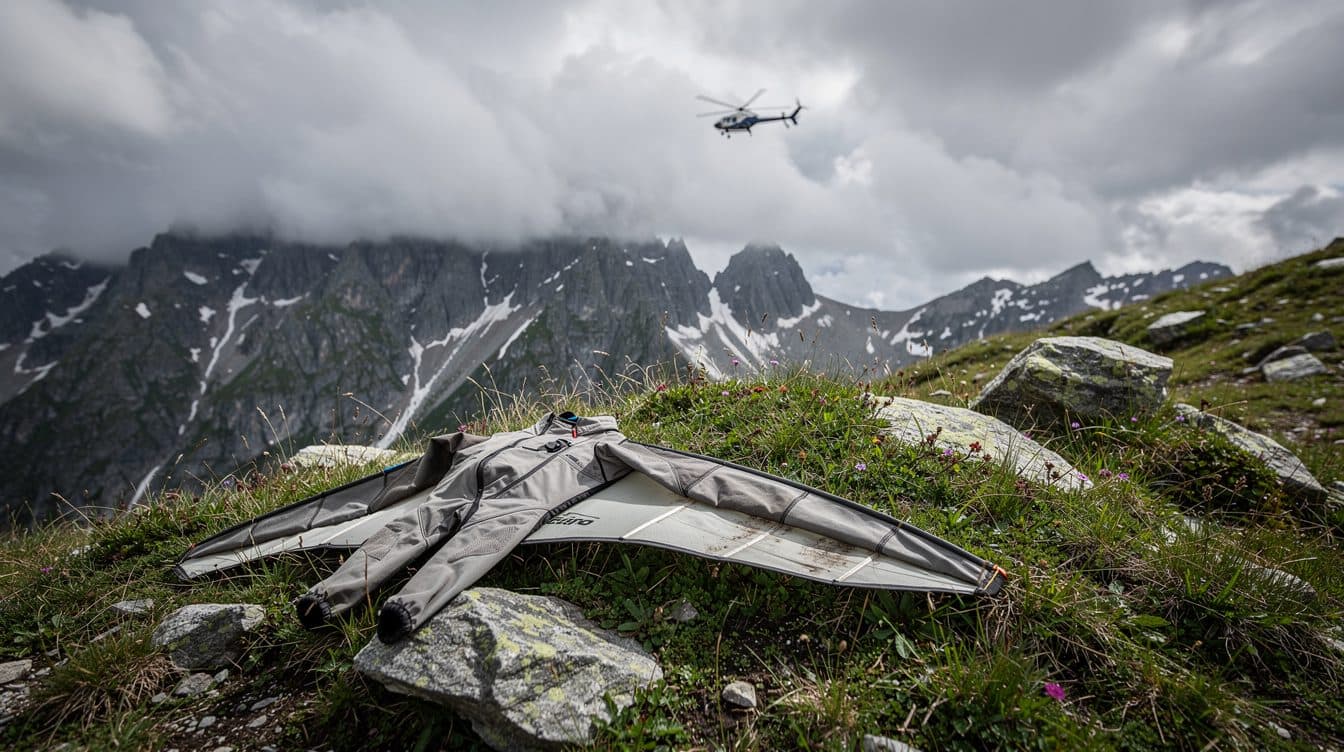 Wingsuit-Unfall in der Schweiz: Deutscher stirbt in den Alpen