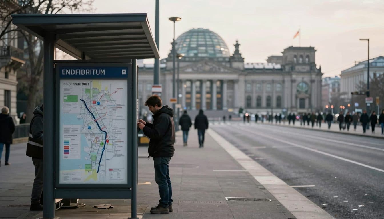 Wiener Linien schließen die Bim-Station Parlament