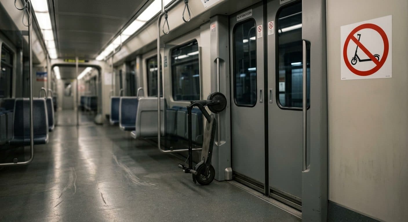 E-Scooter in der U-Bahn: Das ändert sich ab September