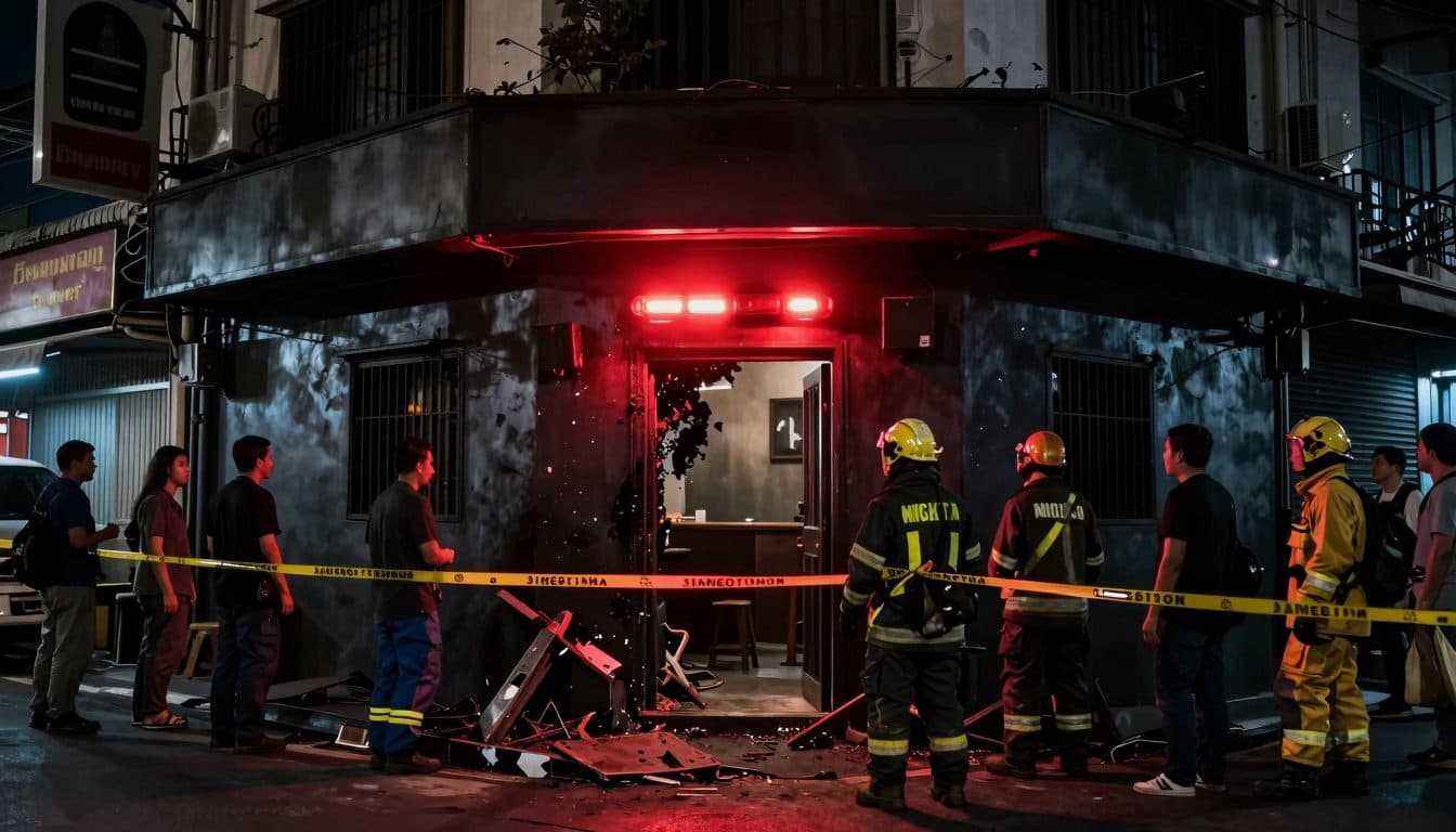 Brand in einer Bar in Bangkok: Was wir bisher wissen