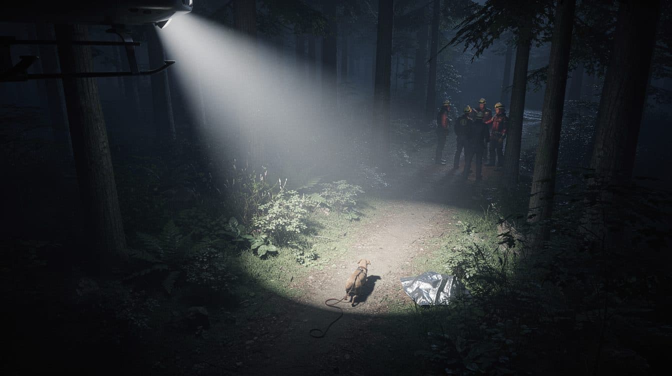 Oma im Wald gefunden – nach zwölf Stunden!