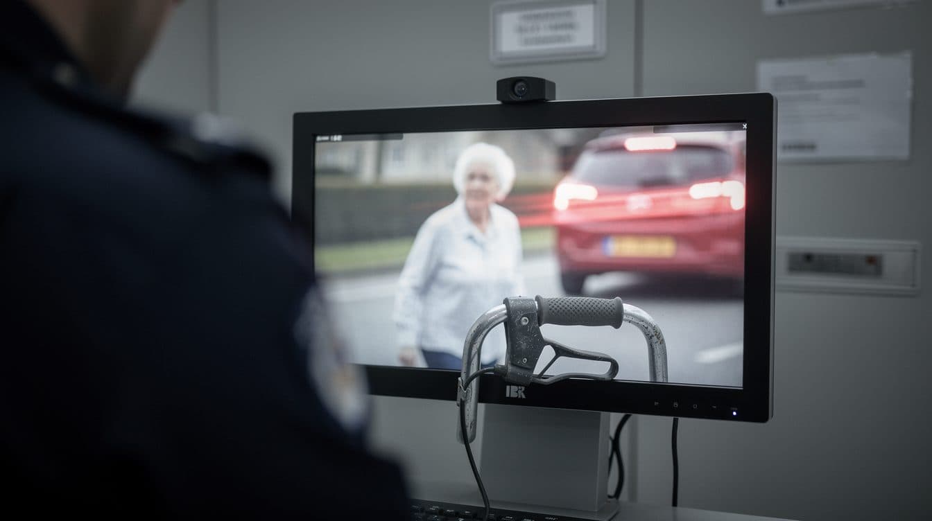 Voll witzig: Oma mit Rollator stoppt Blitzer – und rettet Raser