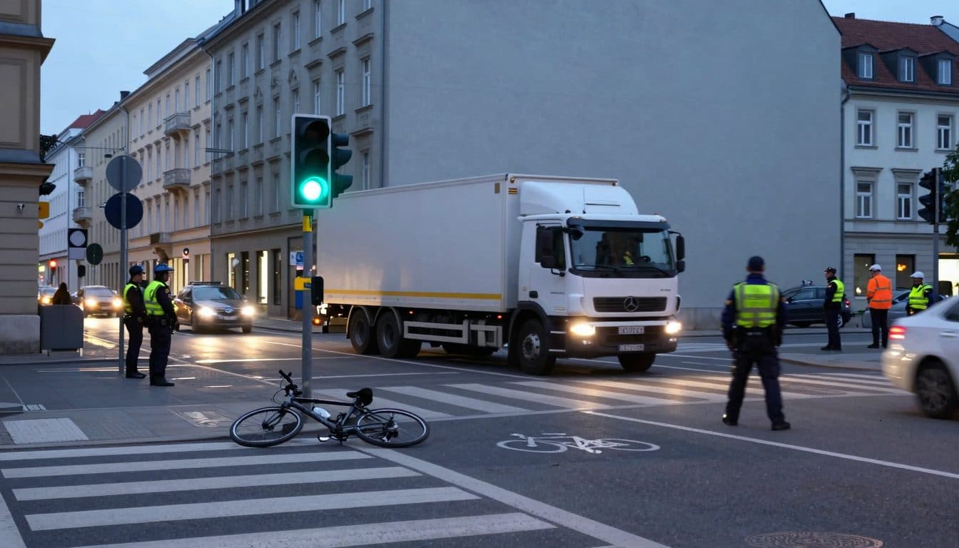 Radfahrerin in Linz schwer verletzt: So passierte der Unfall