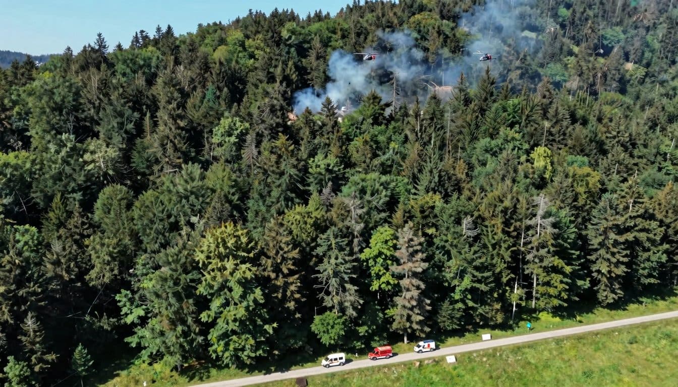 Kleinflugzeug in Niederösterreich abgestürzt: Zwei Menschen sterben