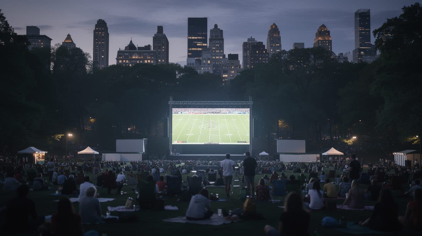 WM-Finale kostenlos im Central Park schauen