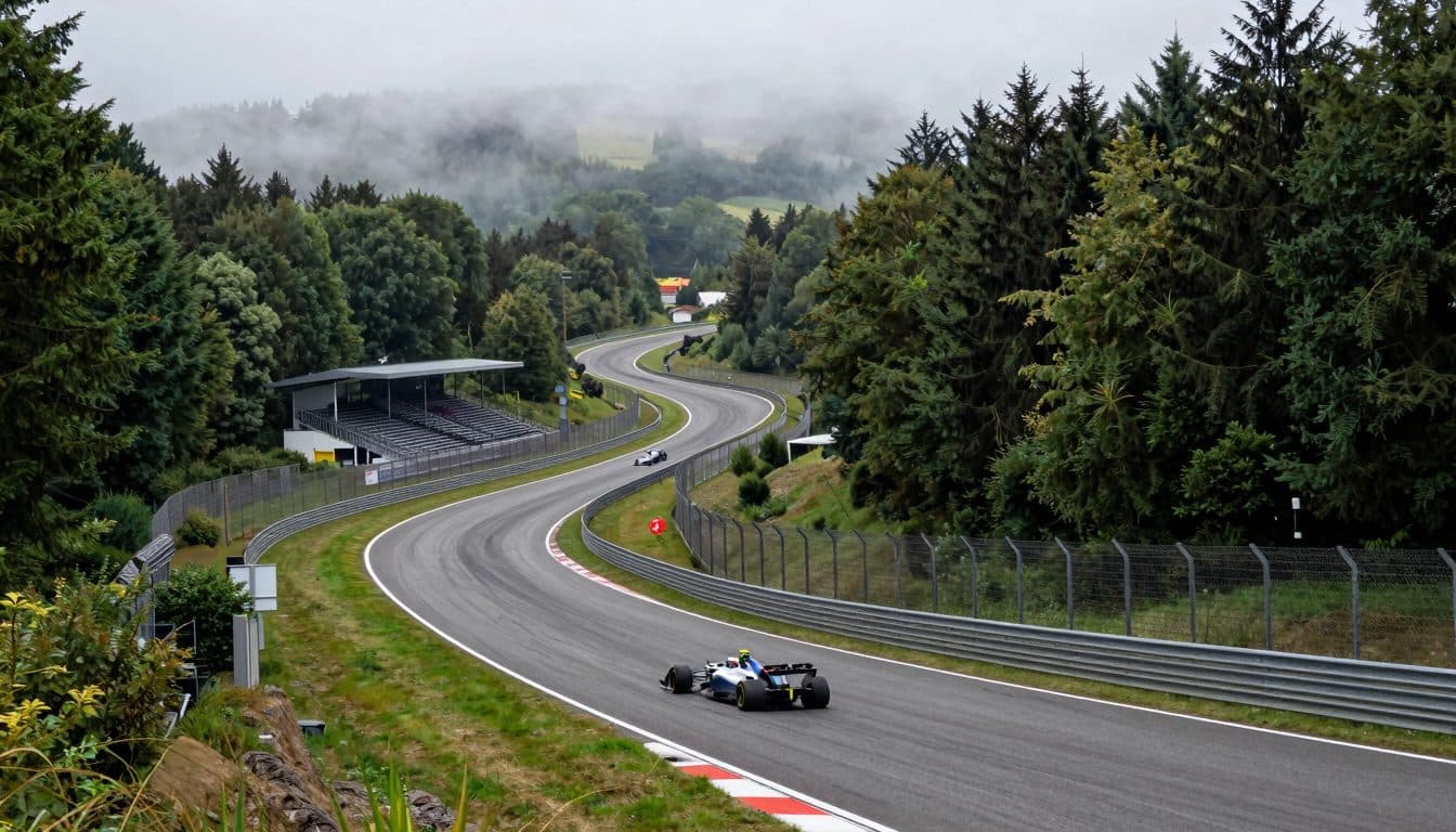 Verstappen gibt im ersten Training in Belgien das Tempo vor