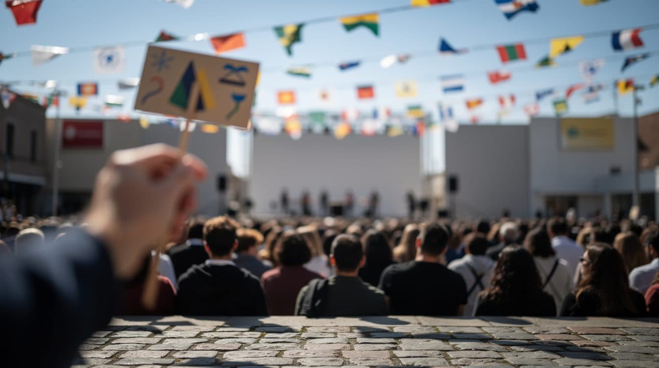Bad Freienwalde feiert Demokratie – ein Jahr nach dem Angriff