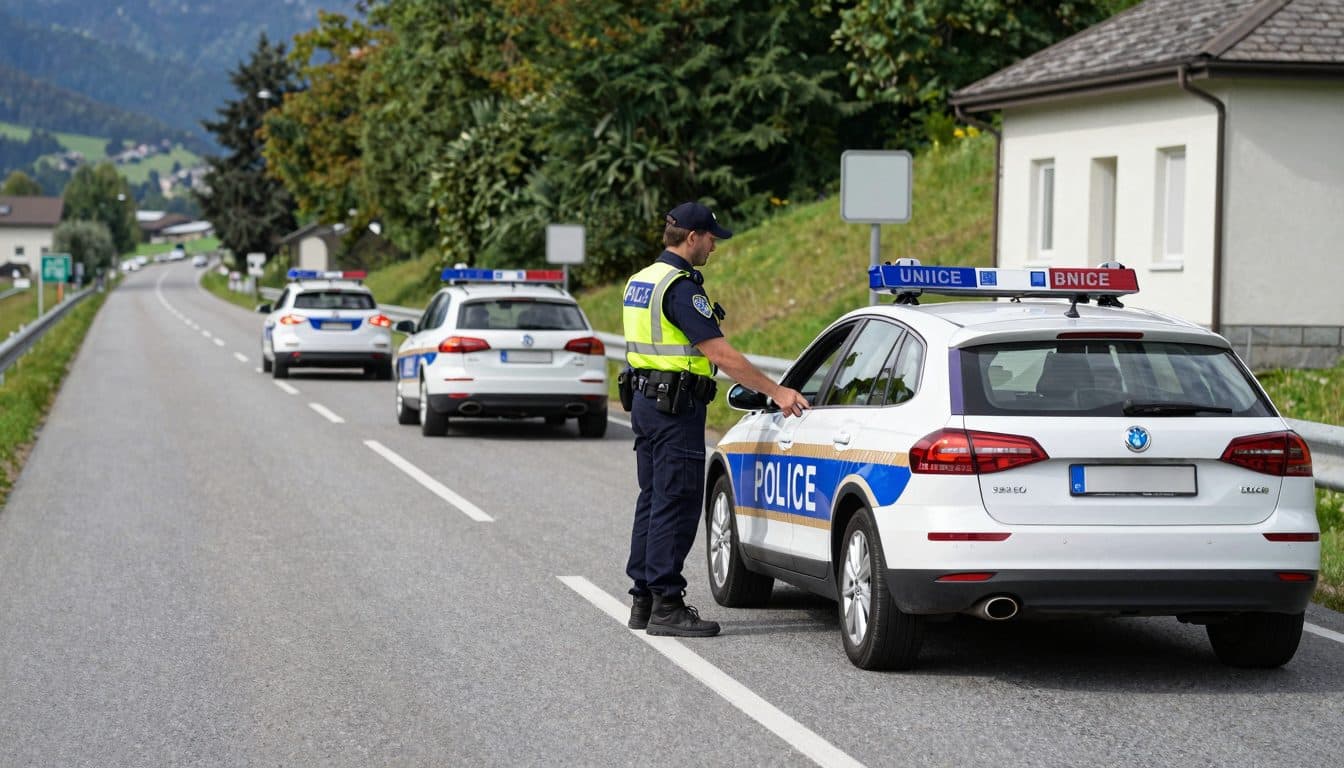 Rasen auf der B1: Polizei stoppt junge Lenker mit Probeführerschein