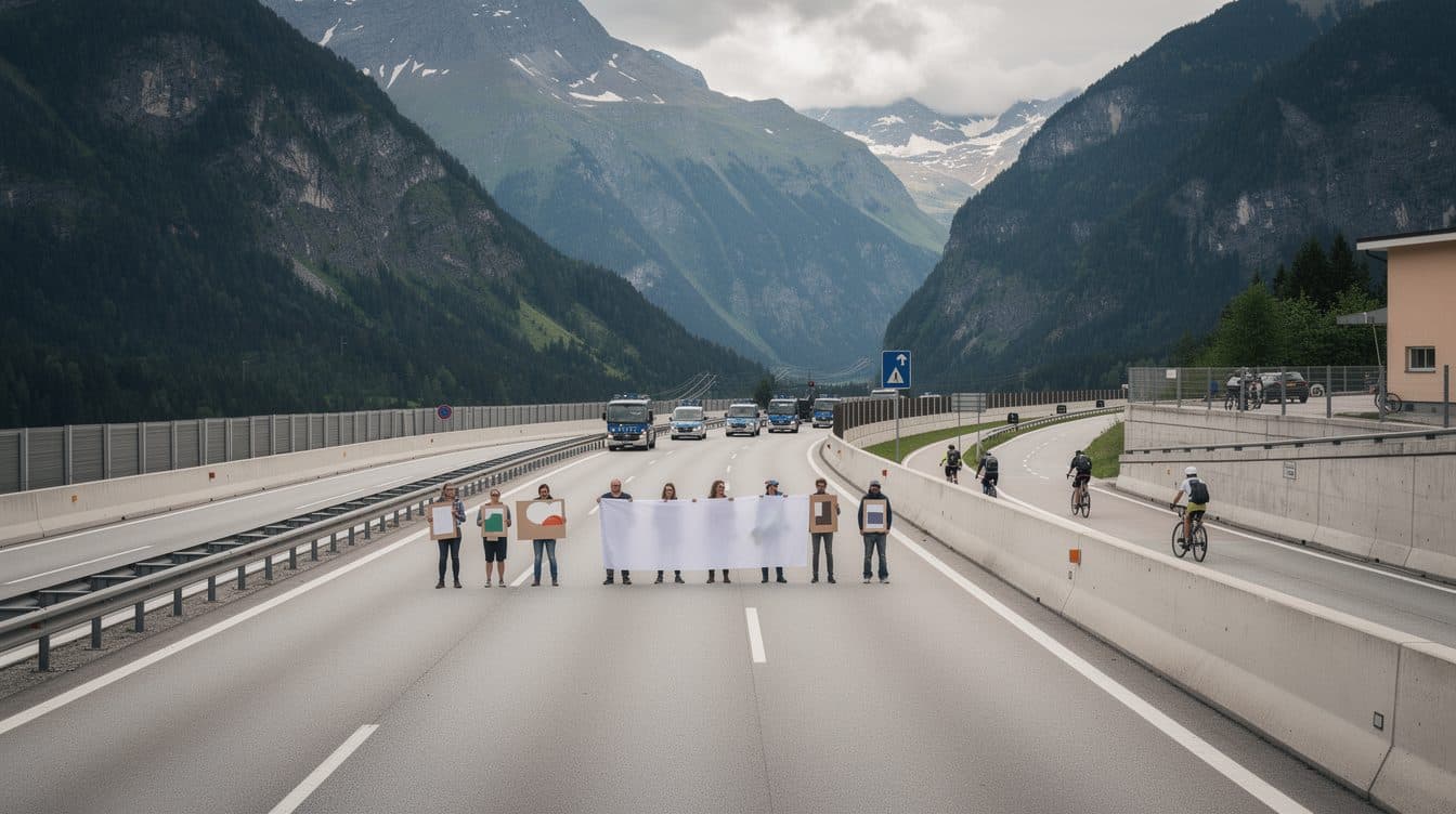 Brenner dicht: Warum eine Demo die wichtigste Alpenroute lahmlegt