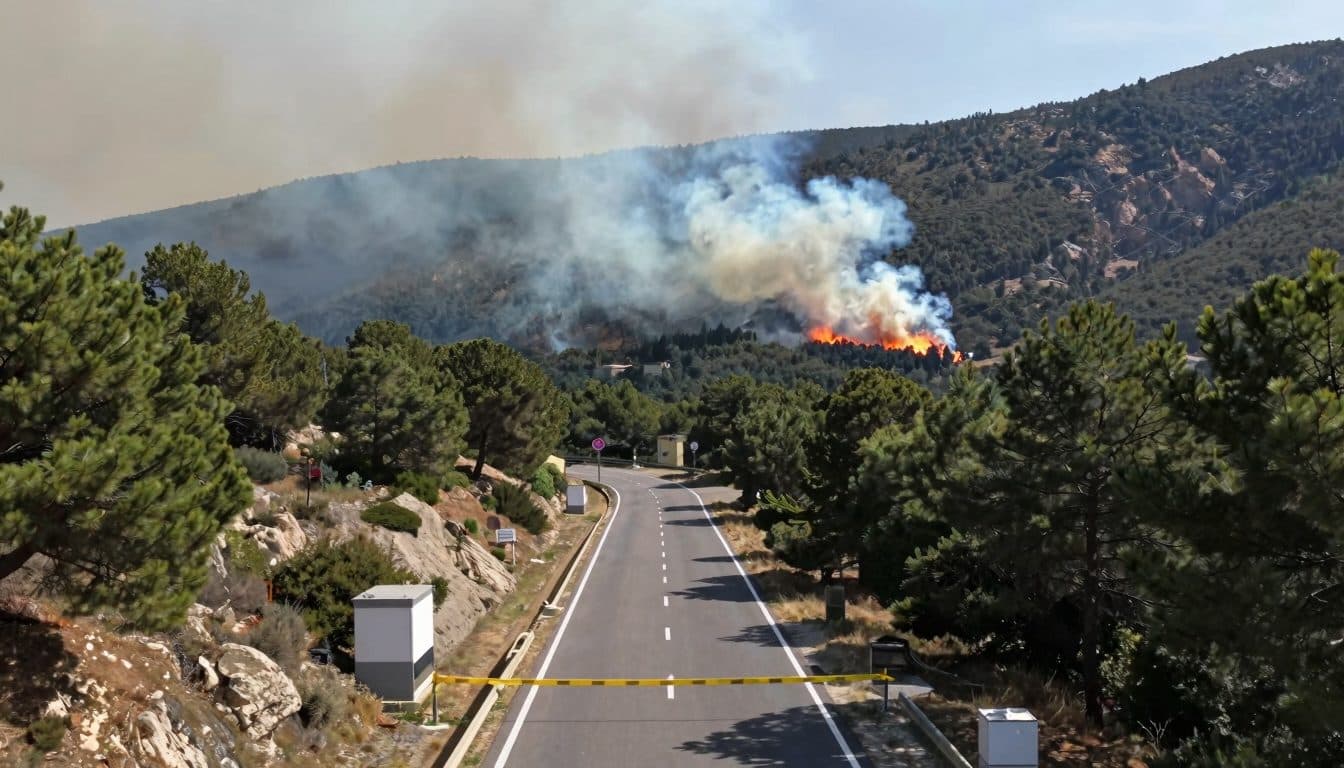 Waldbrand in Südfrankreich: Tour-Etappe ohne Zuschauer