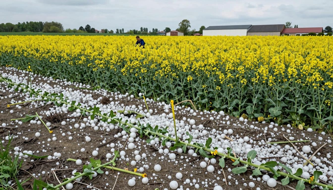 Schwere Unwetter zerstören Ernte in Deutschland