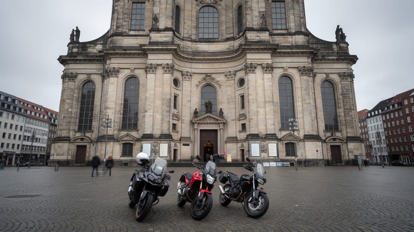 MOGO Hamburg: Motorrad-Gottesdienst am Michel
