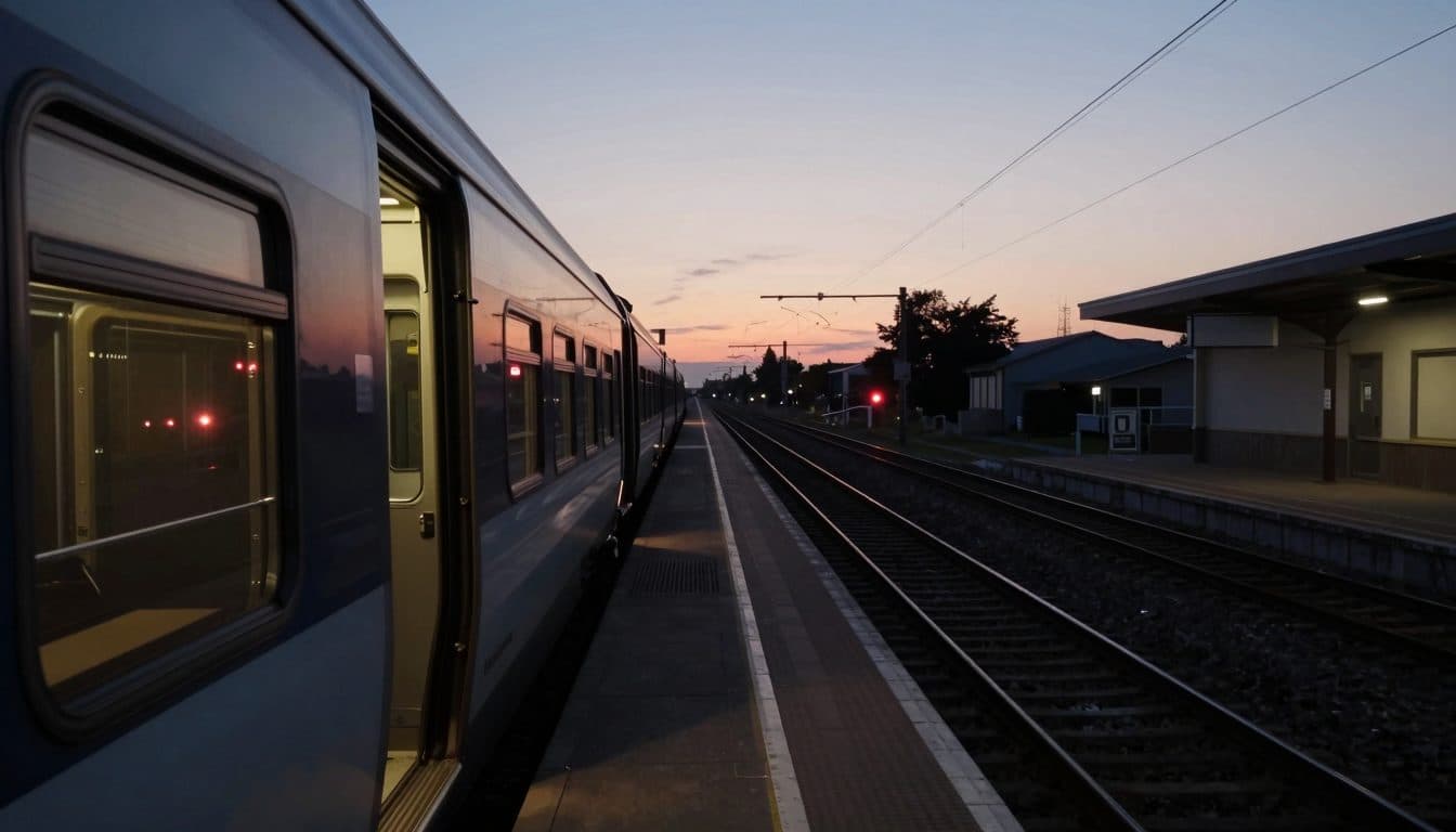 Mann fällt bei Streit im Zug auf die Gleise – was ist passiert?