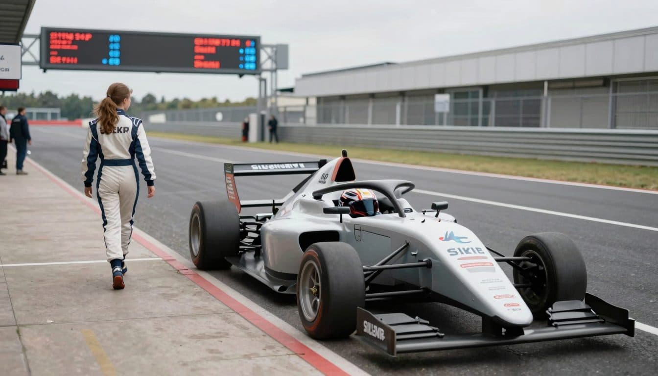 Emma (19) will die F1 Academy gewinnen – und 2026 für Audi fahren