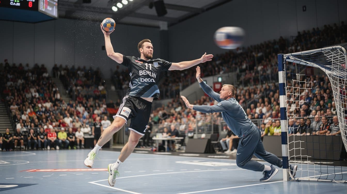 Füchse Berlin gewinnen Torfestival in Eisenach und sind fast in der Champions League