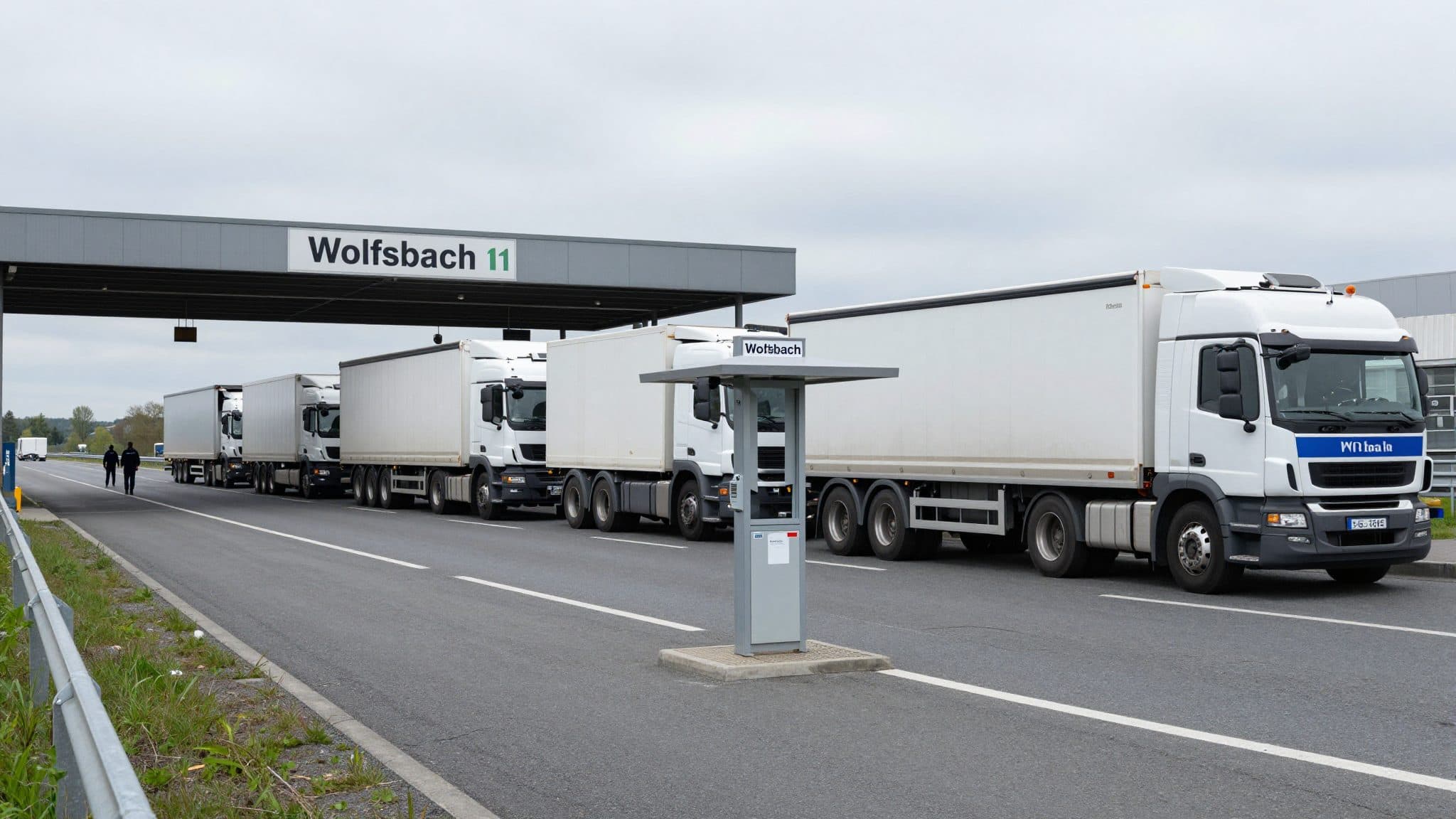 Polizei kontrolliert Lkw in Wolfsbach: Viele Anzeigen und neue Regeln