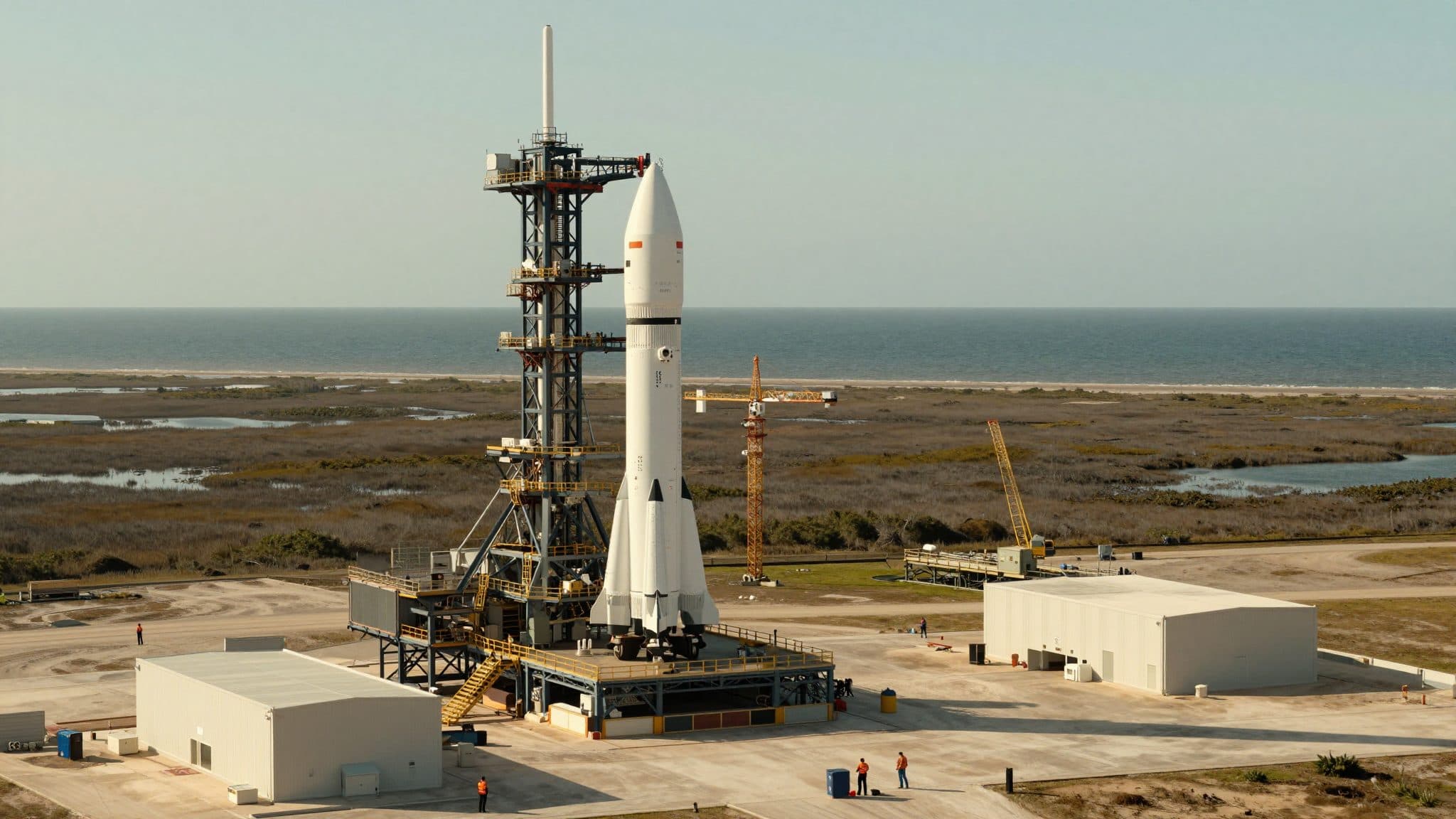 SpaceX will riesigen Weltraumbahnhof in Louisiana bauen