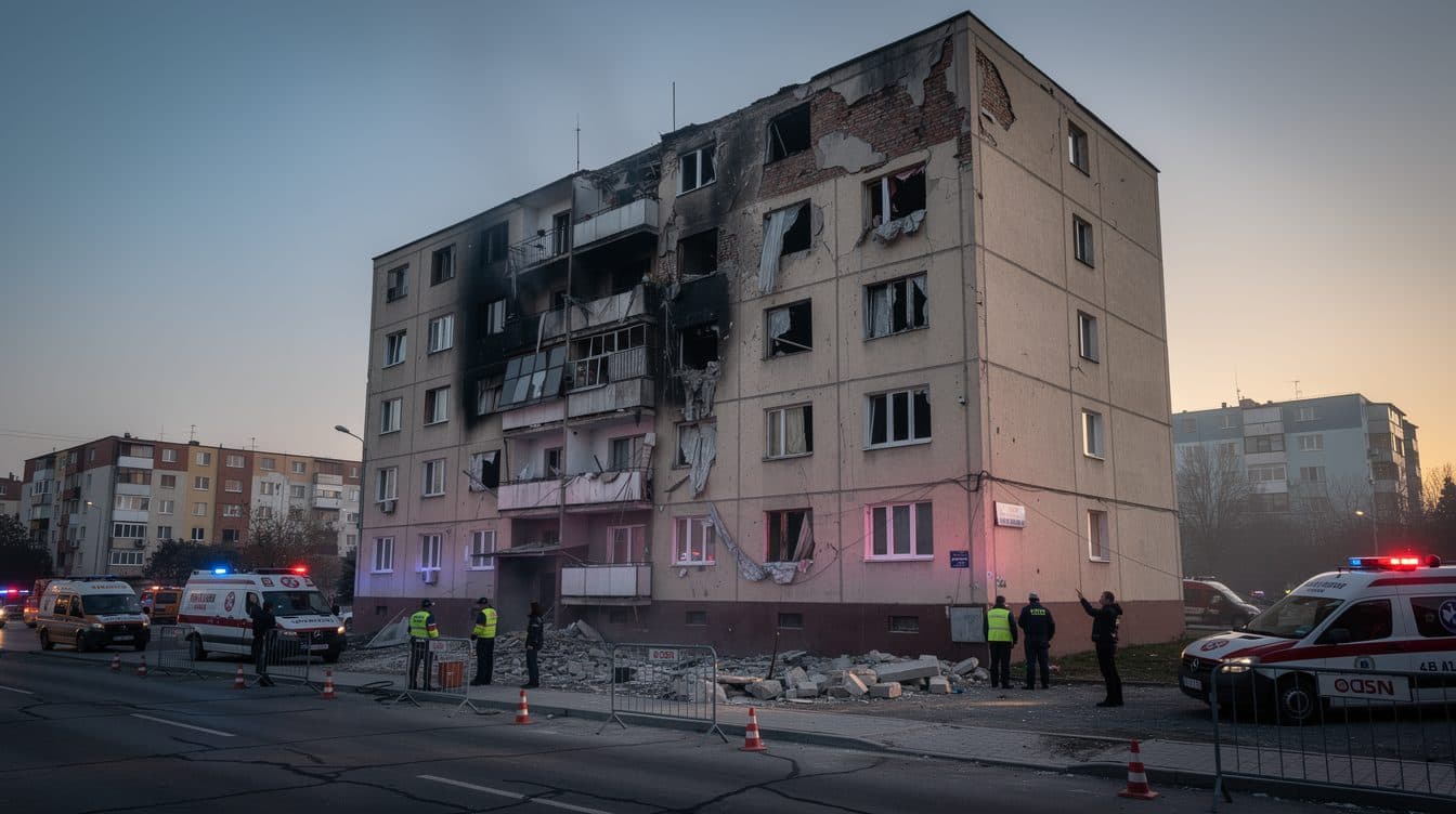 Drohne trifft Wohnhaus in Rumänien – was jetzt passiert