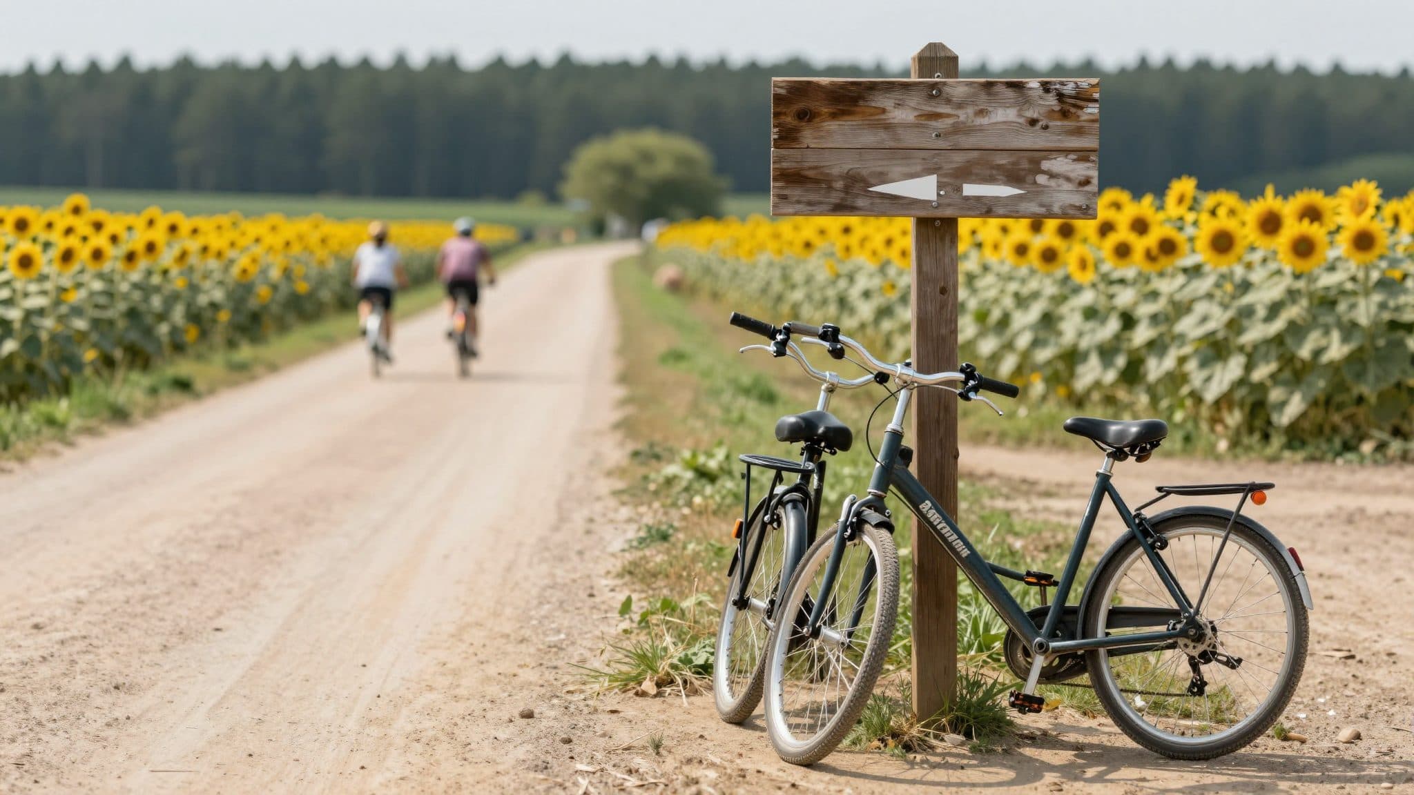 Mit dem Rad durch Brandenburg: Wer fährt mehr – Nord oder Süd?