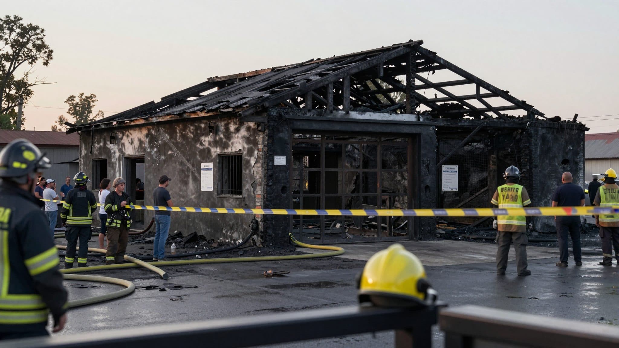 Feuerwehrhaus in Kärnten abgebrannt – Nachbarwehren helfen