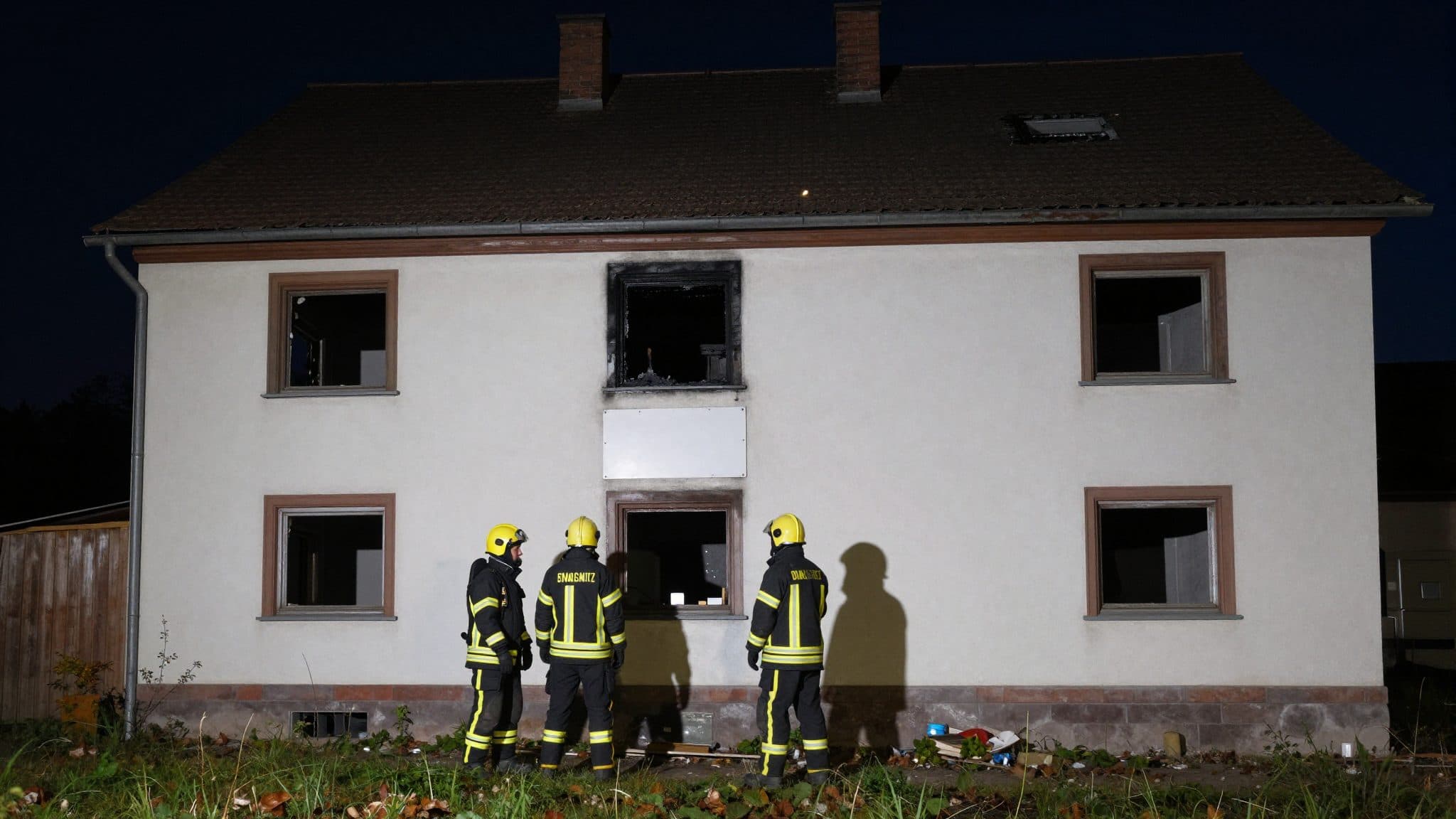 Haus in Brandenburg brennt – eine Frau kann sich retten