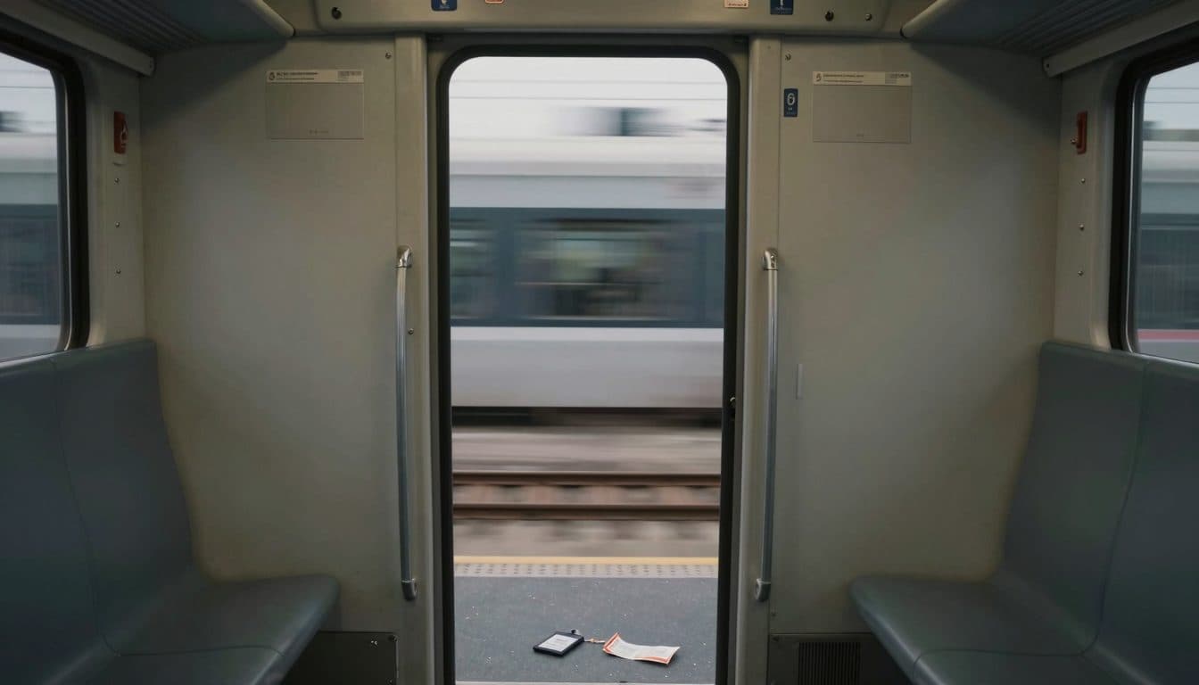 Mann schlägt Bahn-Mitarbeiter – der fällt aus dem fahrenden Zug