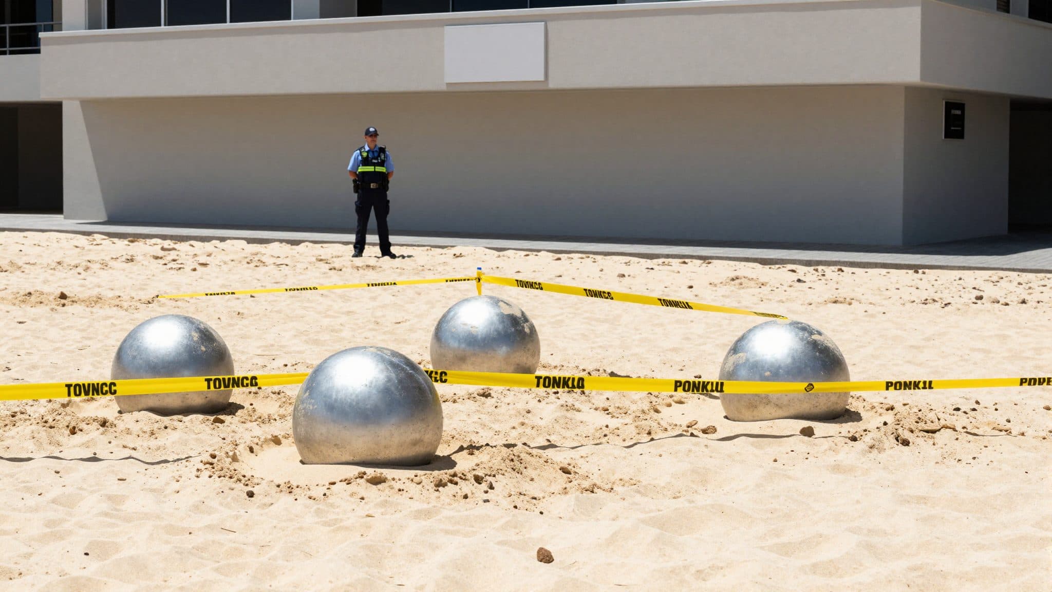 Giftige Kugeln aus dem All? Strand in Australien ist gesperrt