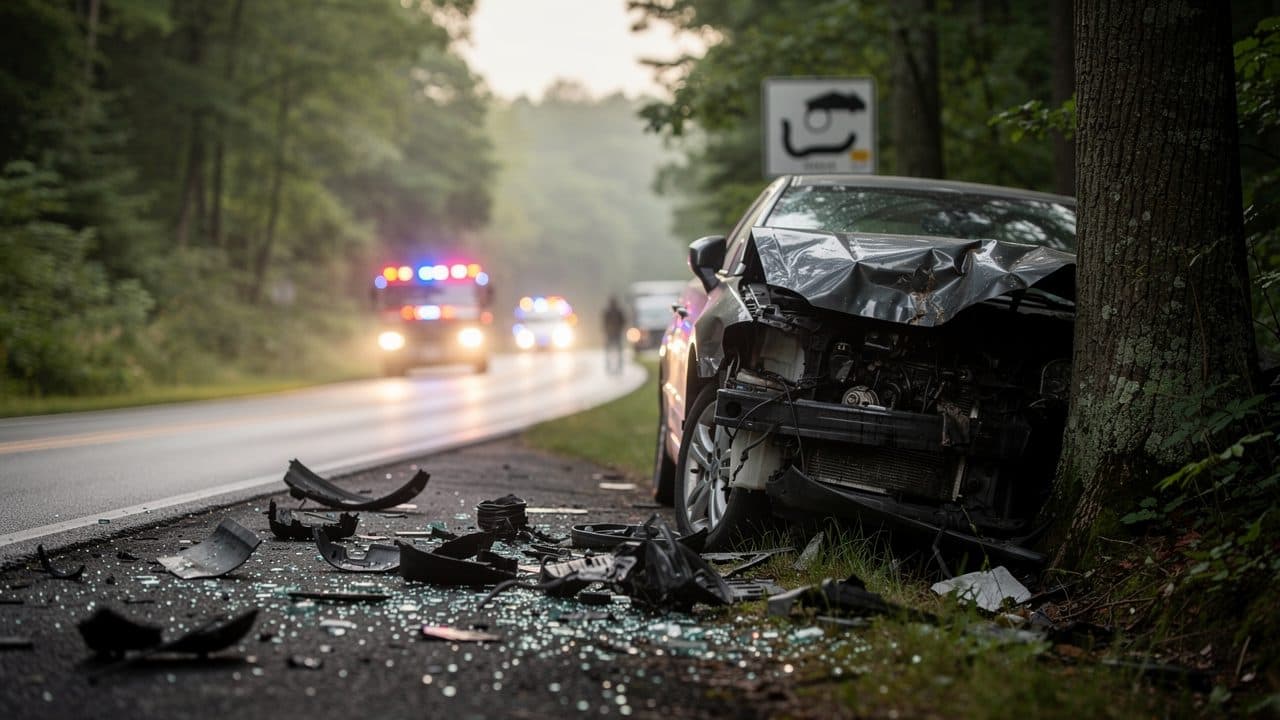 Schwerer Auto-Unfall bei Zwettl: Fünf Menschen verletzt