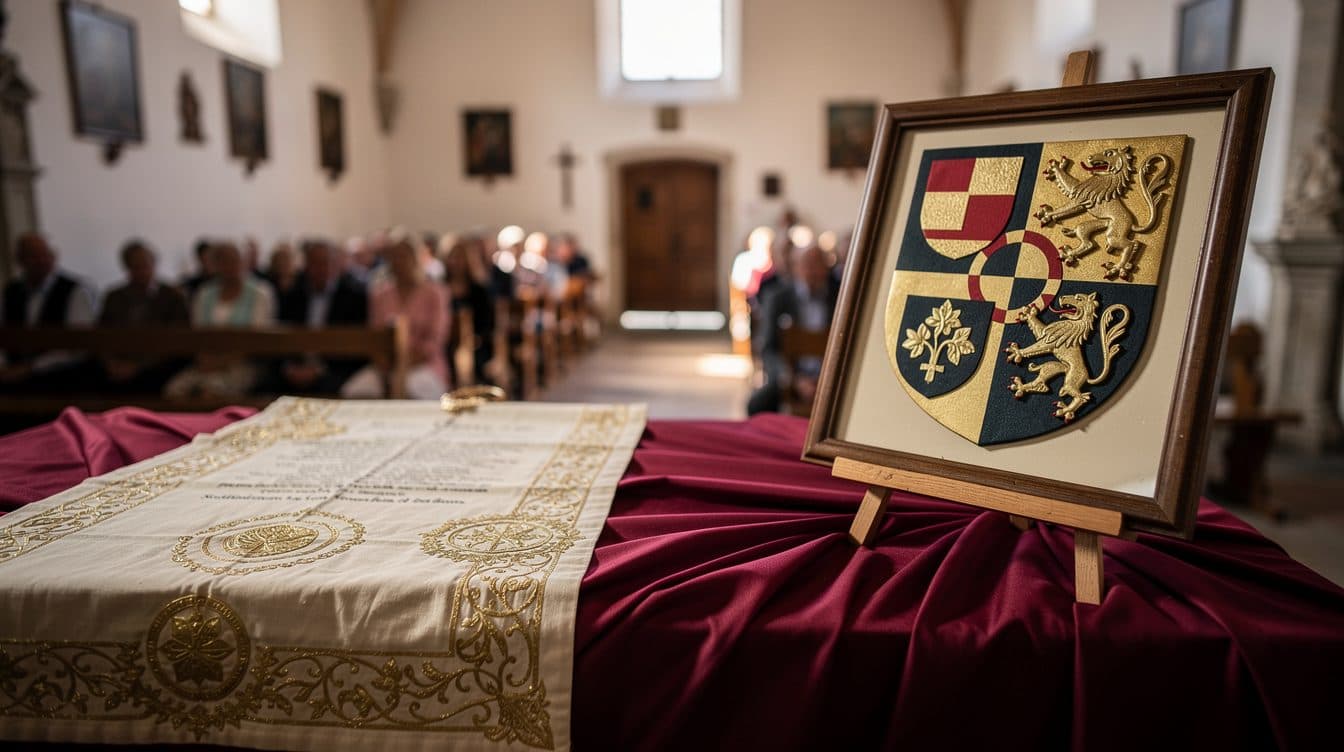 Glinzendorf bekommt endlich sein eigenes Wappen