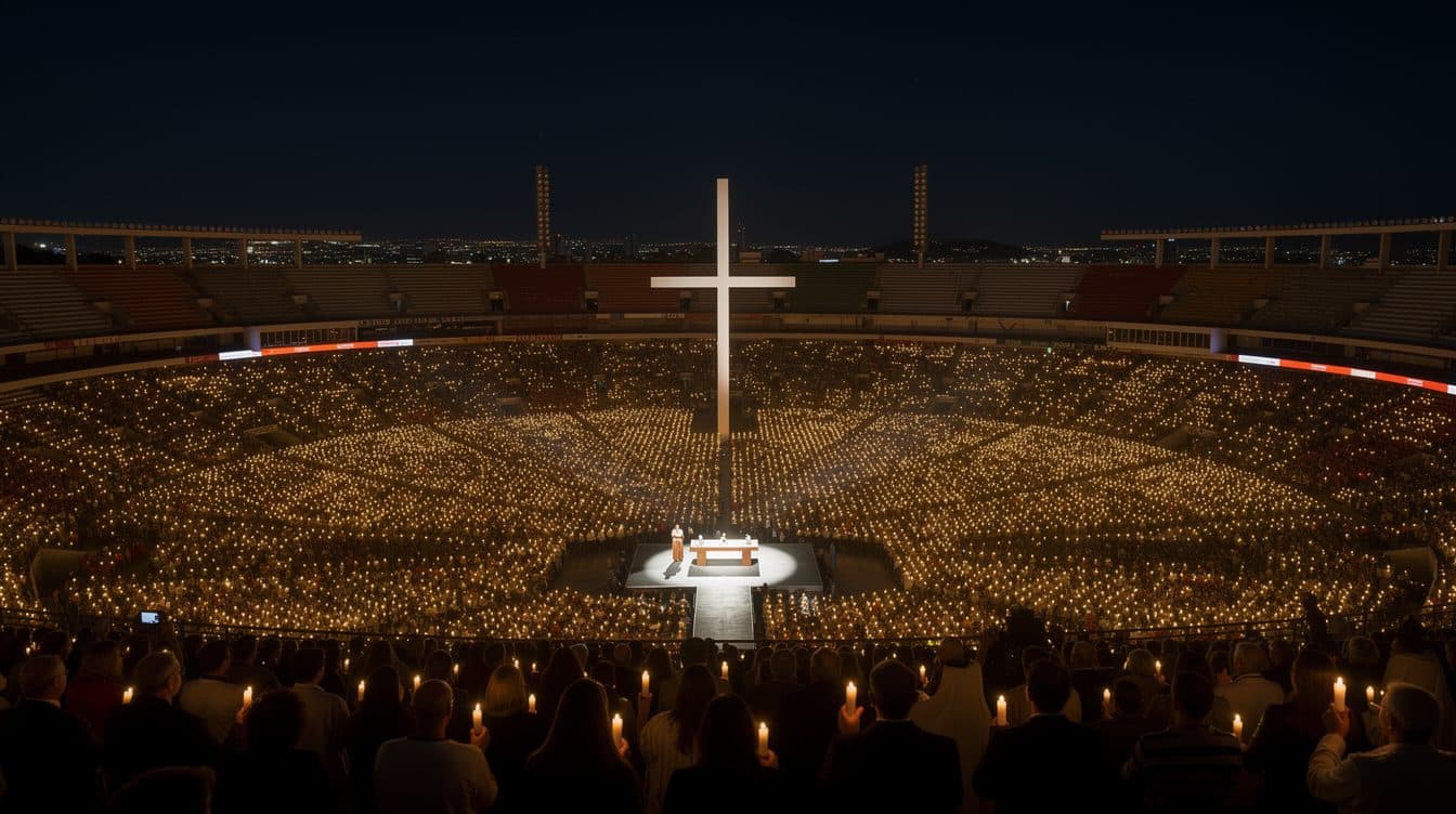 Papst Leo XIV. trifft 40.000 junge Menschen in Barcelona