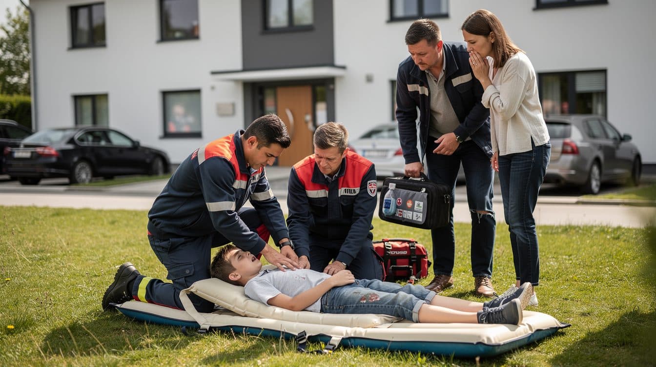9-Jähriger fällt aus dem Fenster – und überlebt!