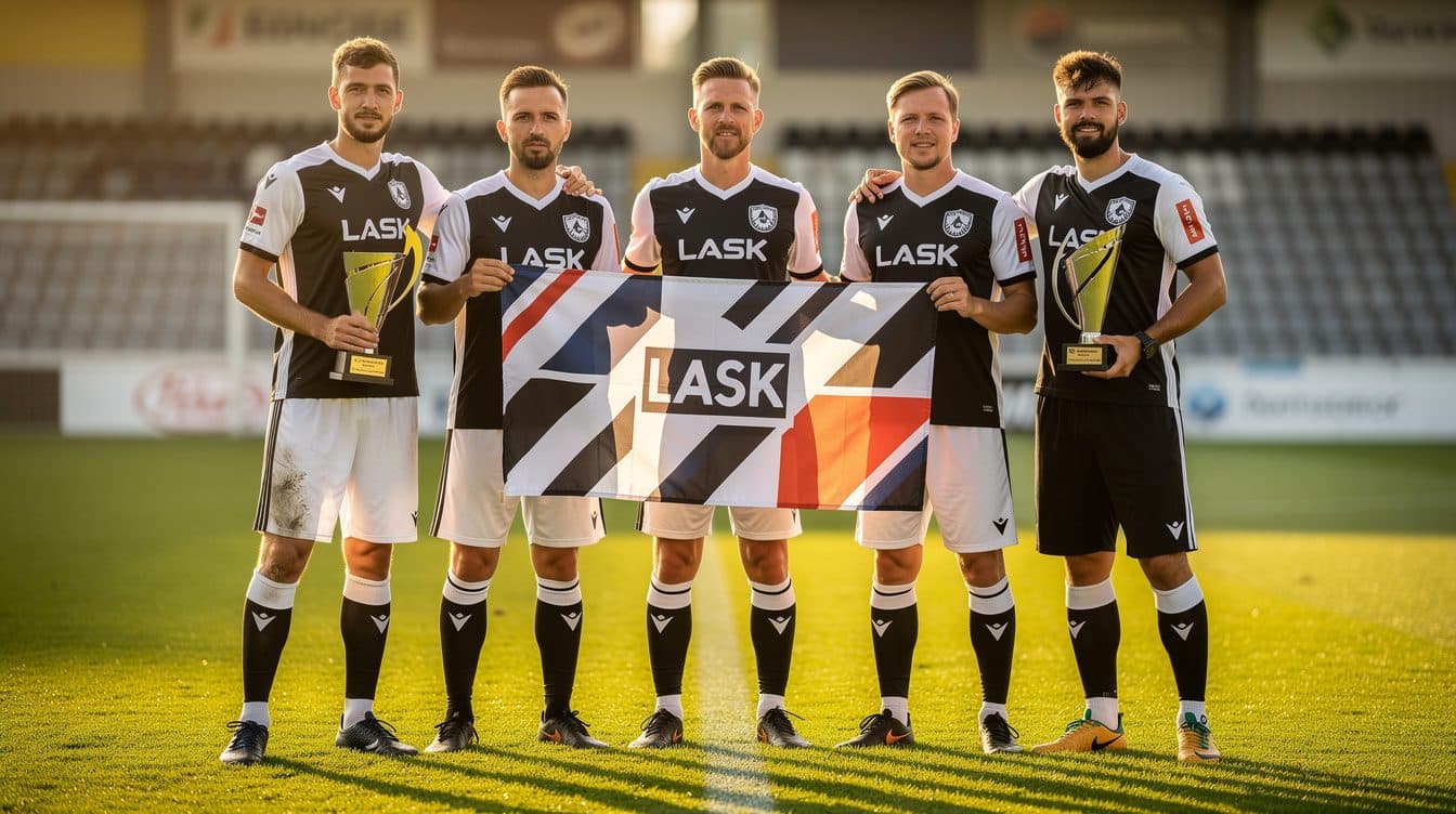 Sechs LASK-Spieler im Team der Saison – krass oder?