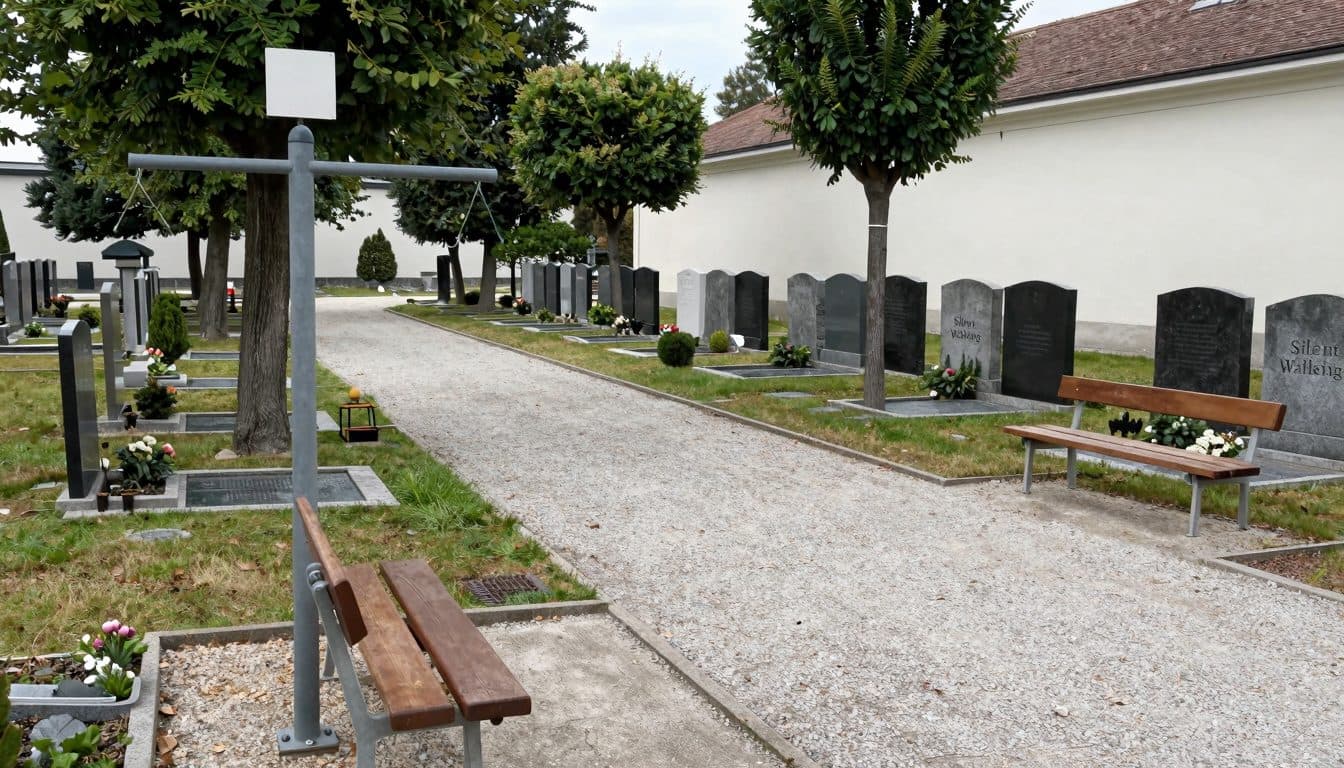 Streit in Wien: Darf man auf dem Friedhof Sport machen?