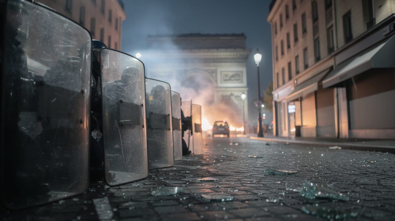 Randale nach Fußball-Finale: Was in Frankreich los war