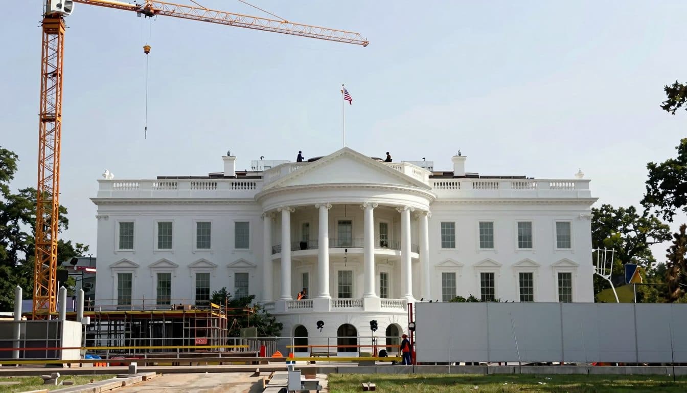 Neuer Ballsaal im Weißen Haus: Was plant Trump?