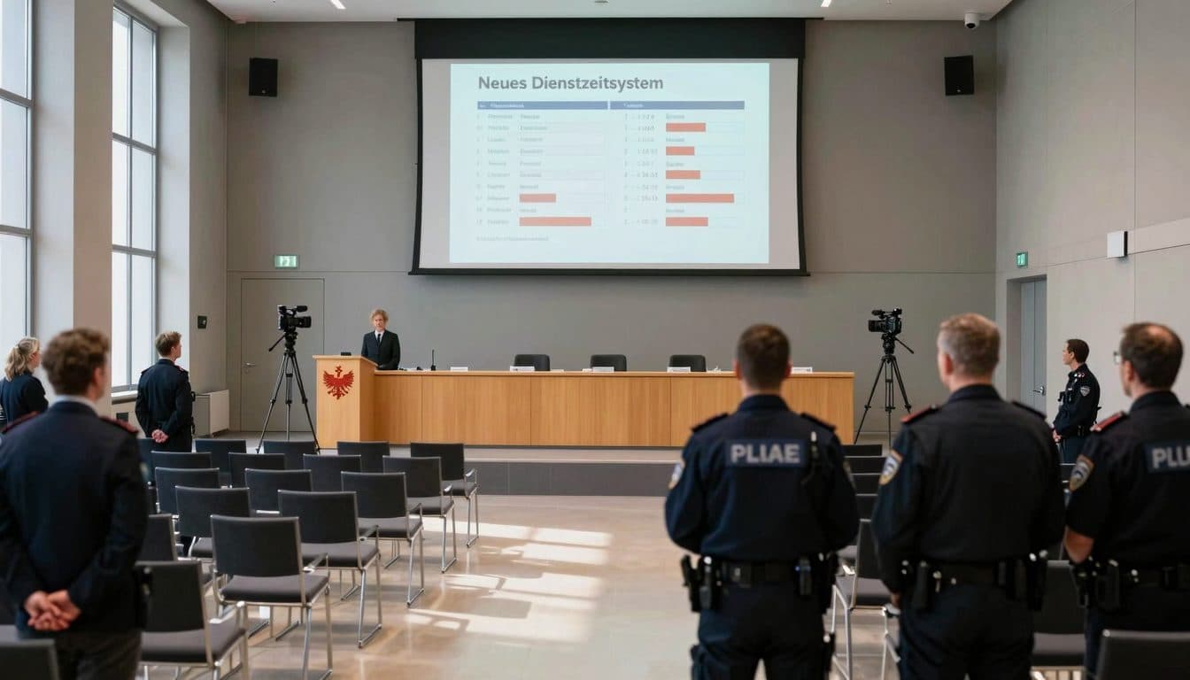 Neues Dienstzeitsystem für die Polizei: Was bedeutet das?