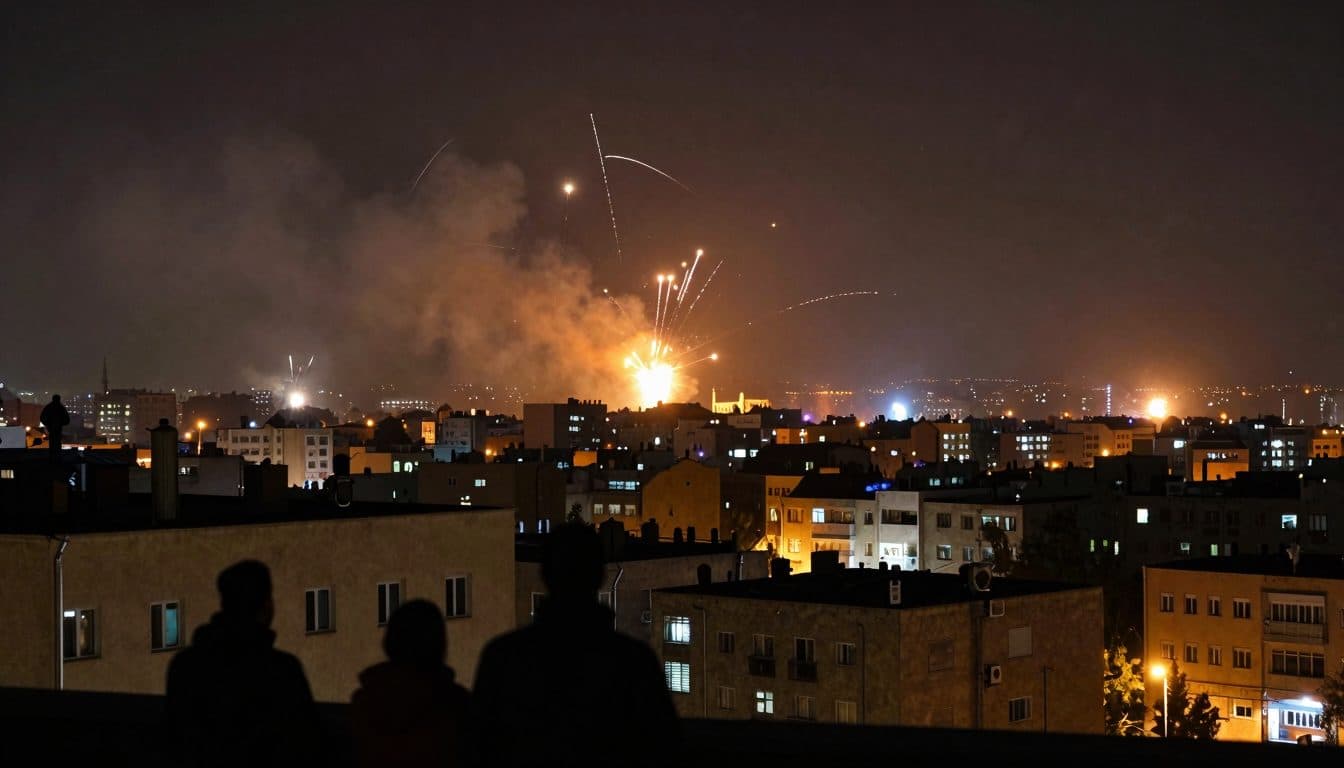 Nacht der Explosionen in Teheran
