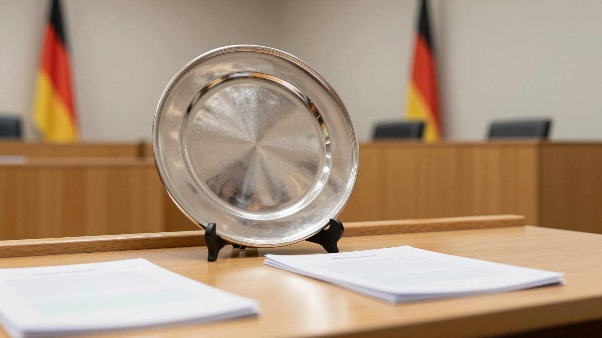 Die Meisterschale der Füchse wurde als Streich geklaut
