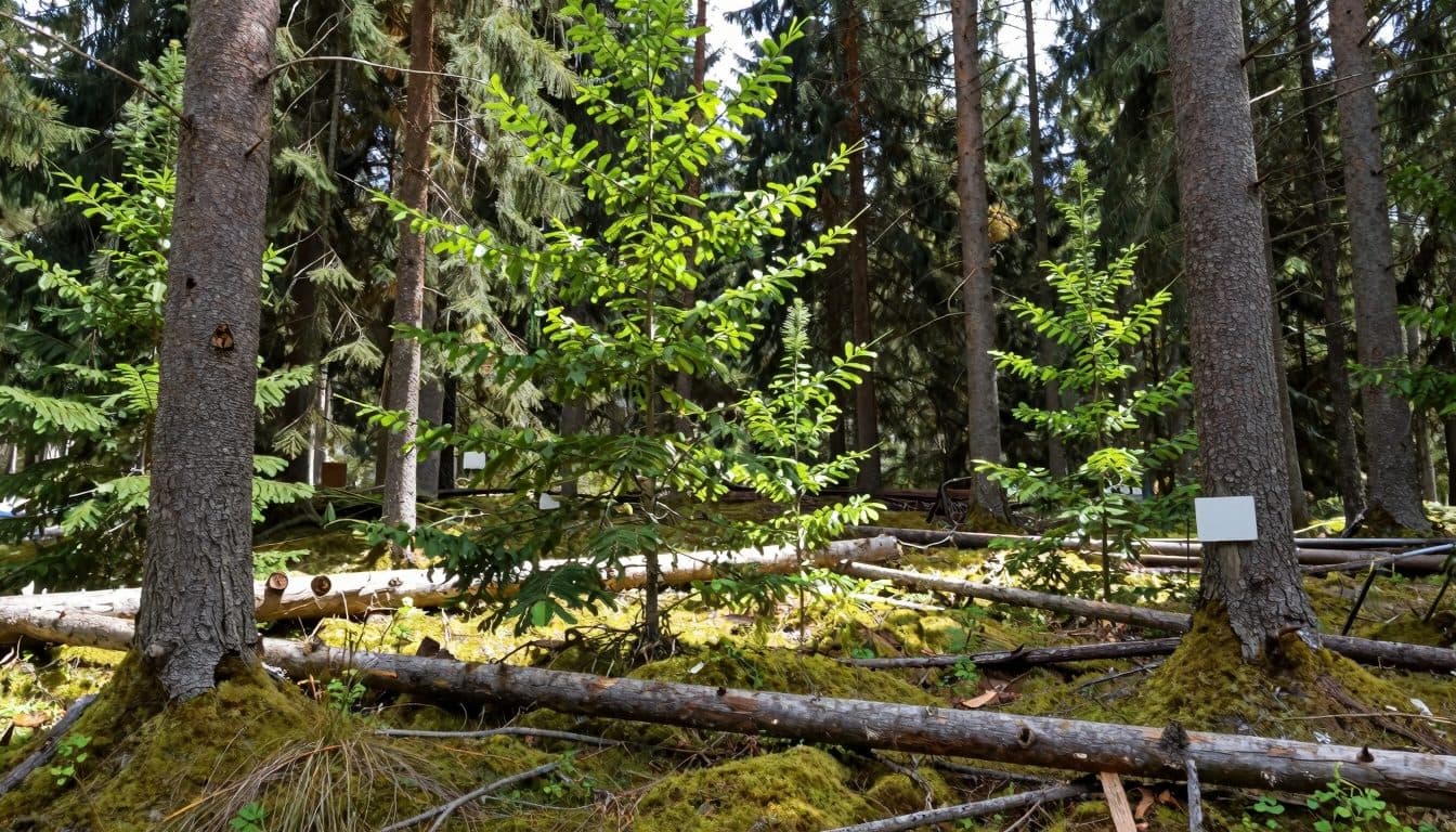 Wie ein Kärntner Wald den Klimawandel aushilft