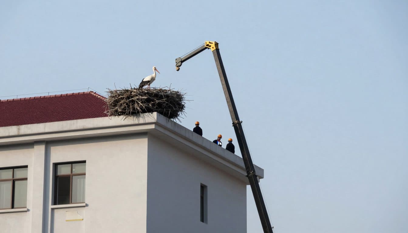 Fünf Storchenkinder in Traisen haben jetzt einen „Ausweis"