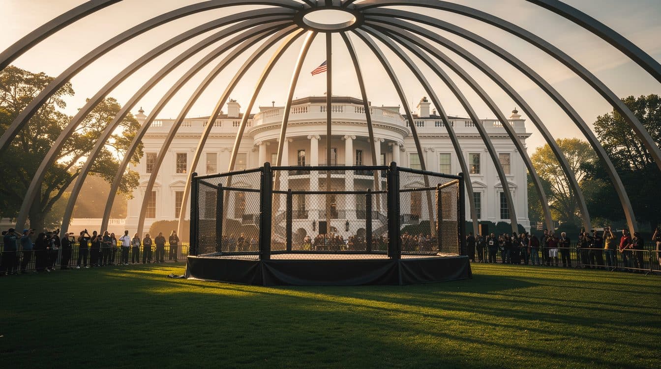 Käfigkampf im Garten des Weißen Hauses: Was steckt hinter dem UFC-Spektakel?